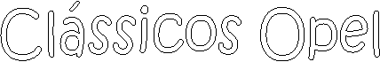 Cl�ssicos Opel 